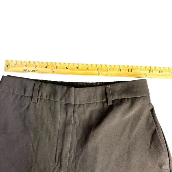 Rachel Zoe Black Dress Shorts Elastic Waist Pockets Staple Basic Wardrobe Size 6 - Picture 4 of 8